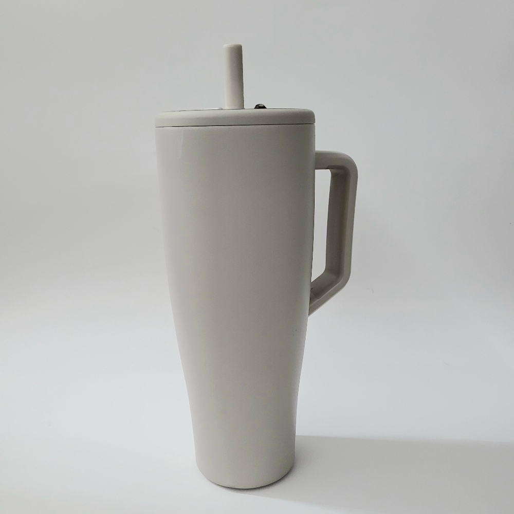 Brumate Era 40 Oz Tumbler with Handle & Straw 100% Leakproof Insulated, Dune - Picture 3 of 9
